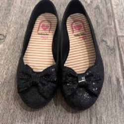 Туфли черные с легким шиммером - фото 7