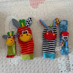 Погремушка бежевый мишка - фото 3