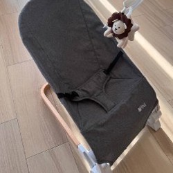 Детское кресло шезлонг Caretero Pine Grey - фото 1