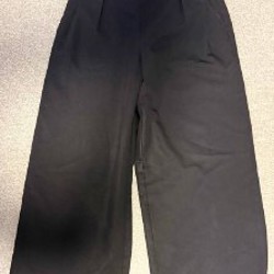 Брюки черные школьные - фото 1