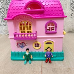 Кукольный домик с мебелью - фото 4