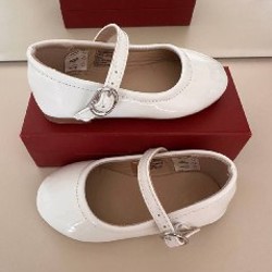 Детские туфли белые - фото 2