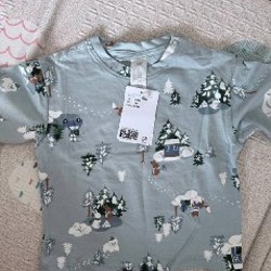 Лонгслив H&M молочный - фото 3