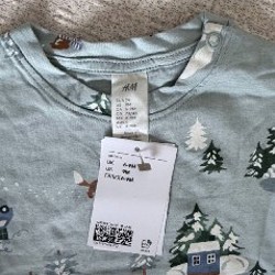 Лонгслив H&M молочный - фото 4