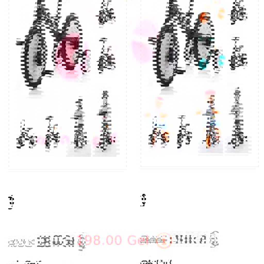 Велосипед-беговел трансформер