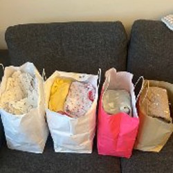 Пакеты вещей на девочку 0-3 мес - фото 4