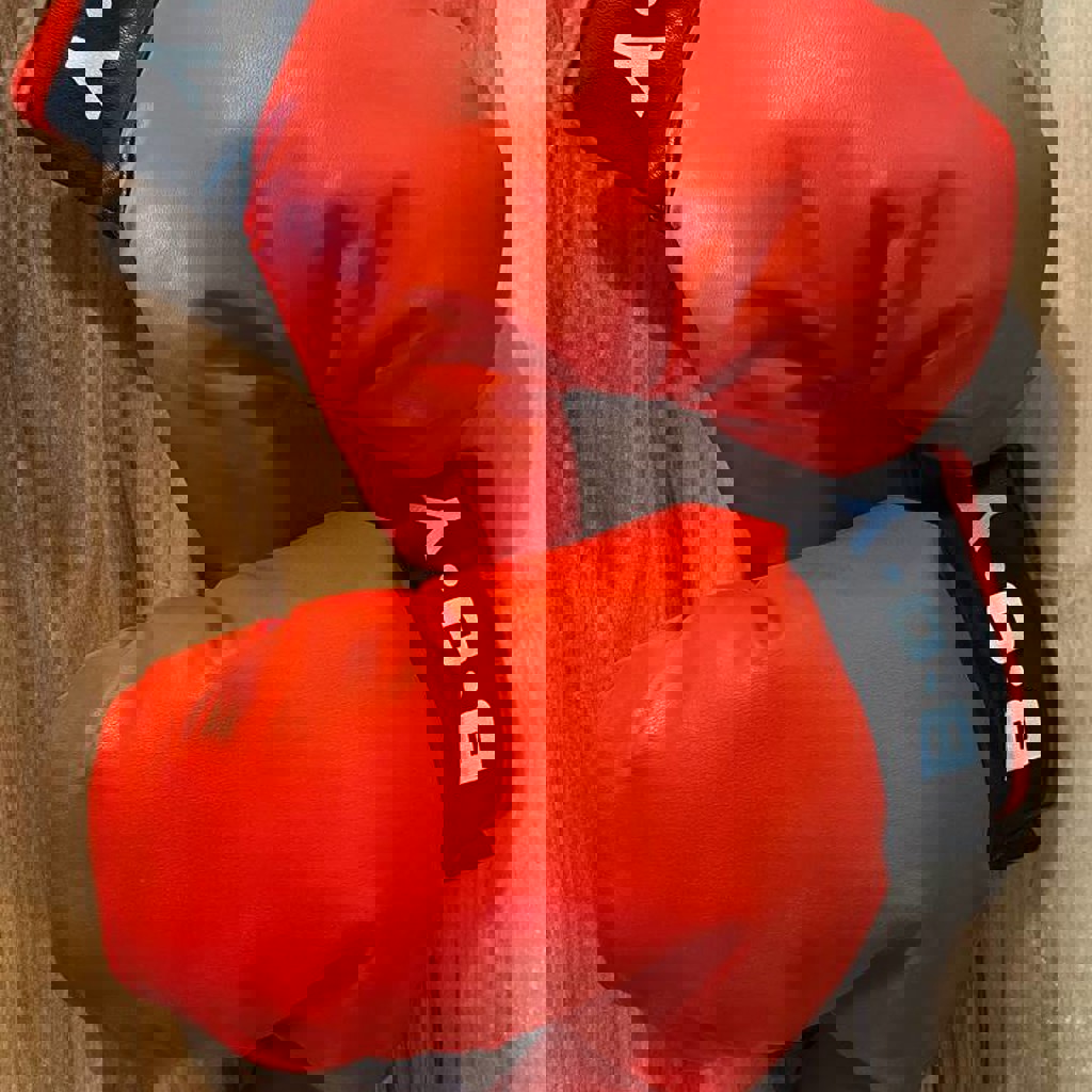 Боксерская груша и перчатки