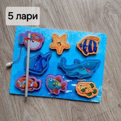 Магнитная рыбалка (деревянная) - фото 3