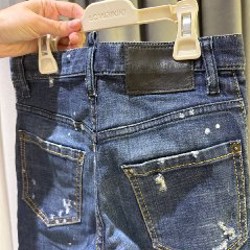 Джинсы серые - фото 5