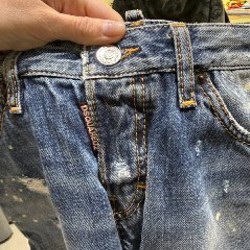 Джинсы серые - фото 6