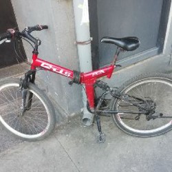 Красный велосипед - фото 1