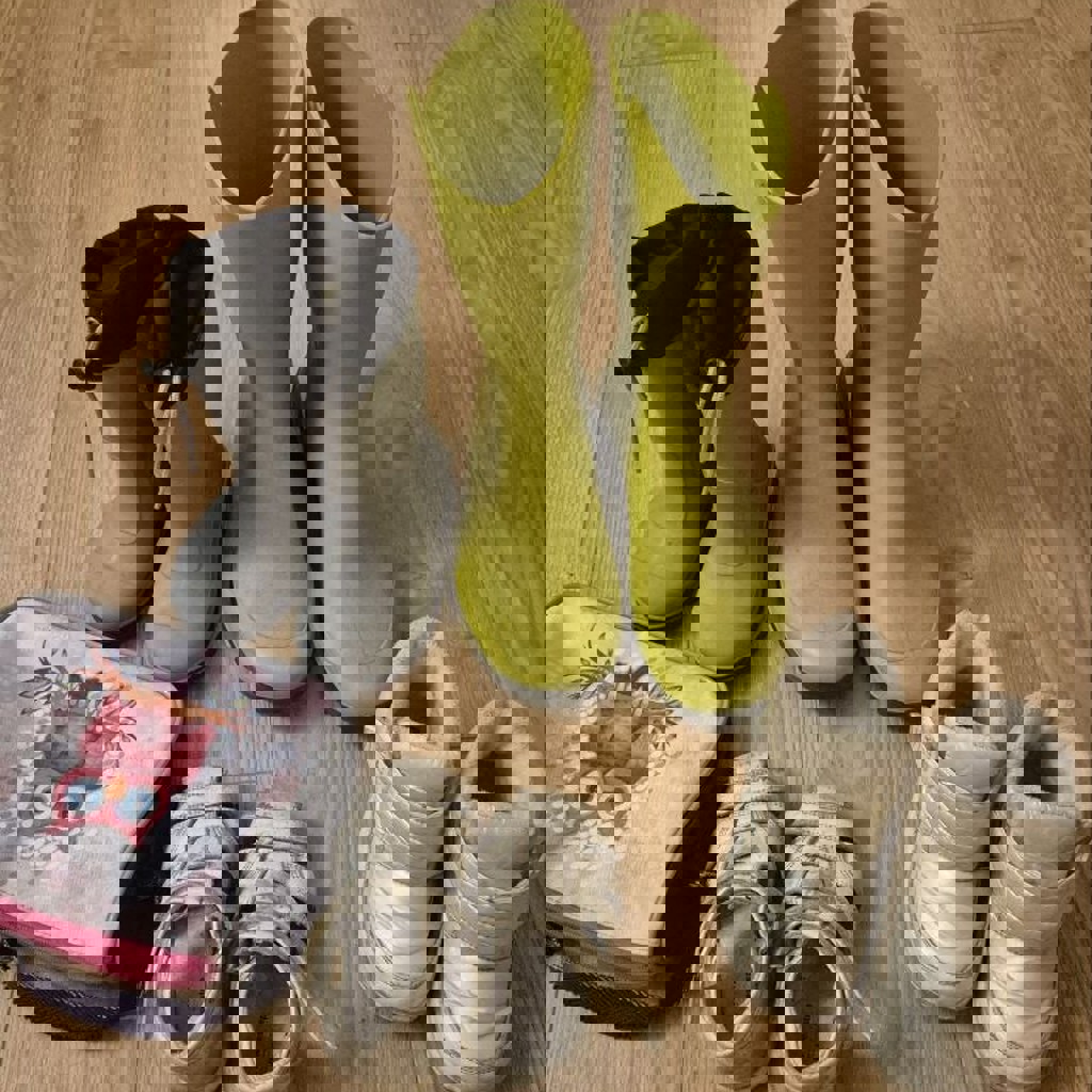 Сапоги серые