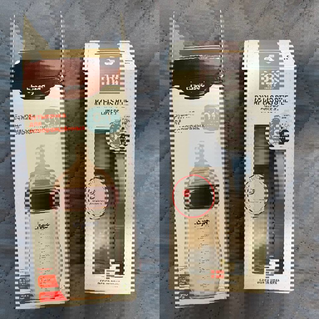 Бутылочка для новорожденных Bibs