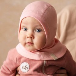 Розовая шапочка от ветра - фото 4
