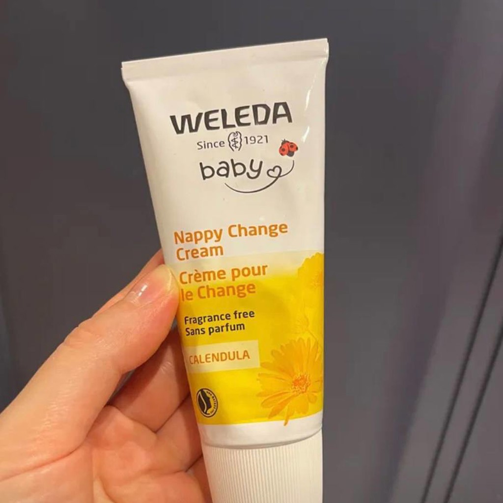 Weleda крем под подгузник