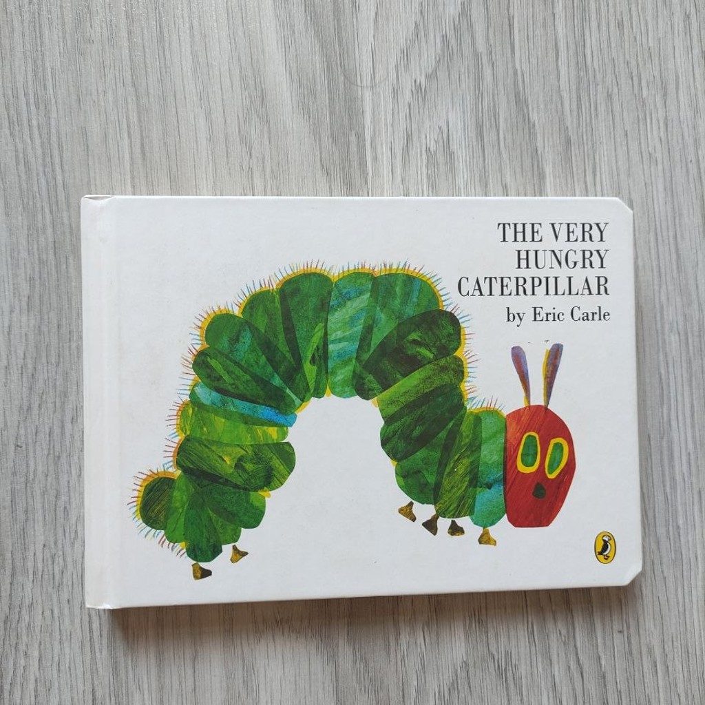 Книга про голодную гусеницу