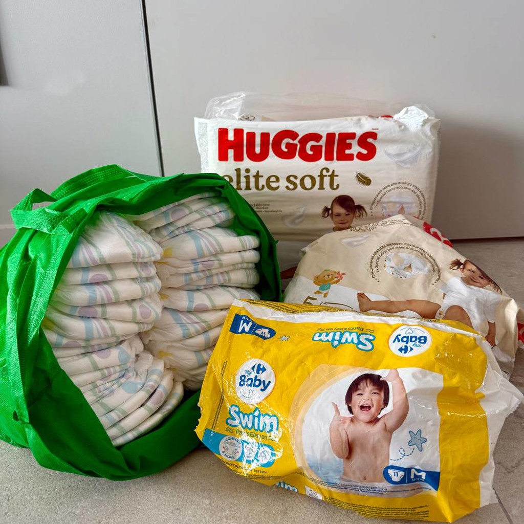 Памперсы Huggies Elite Soft