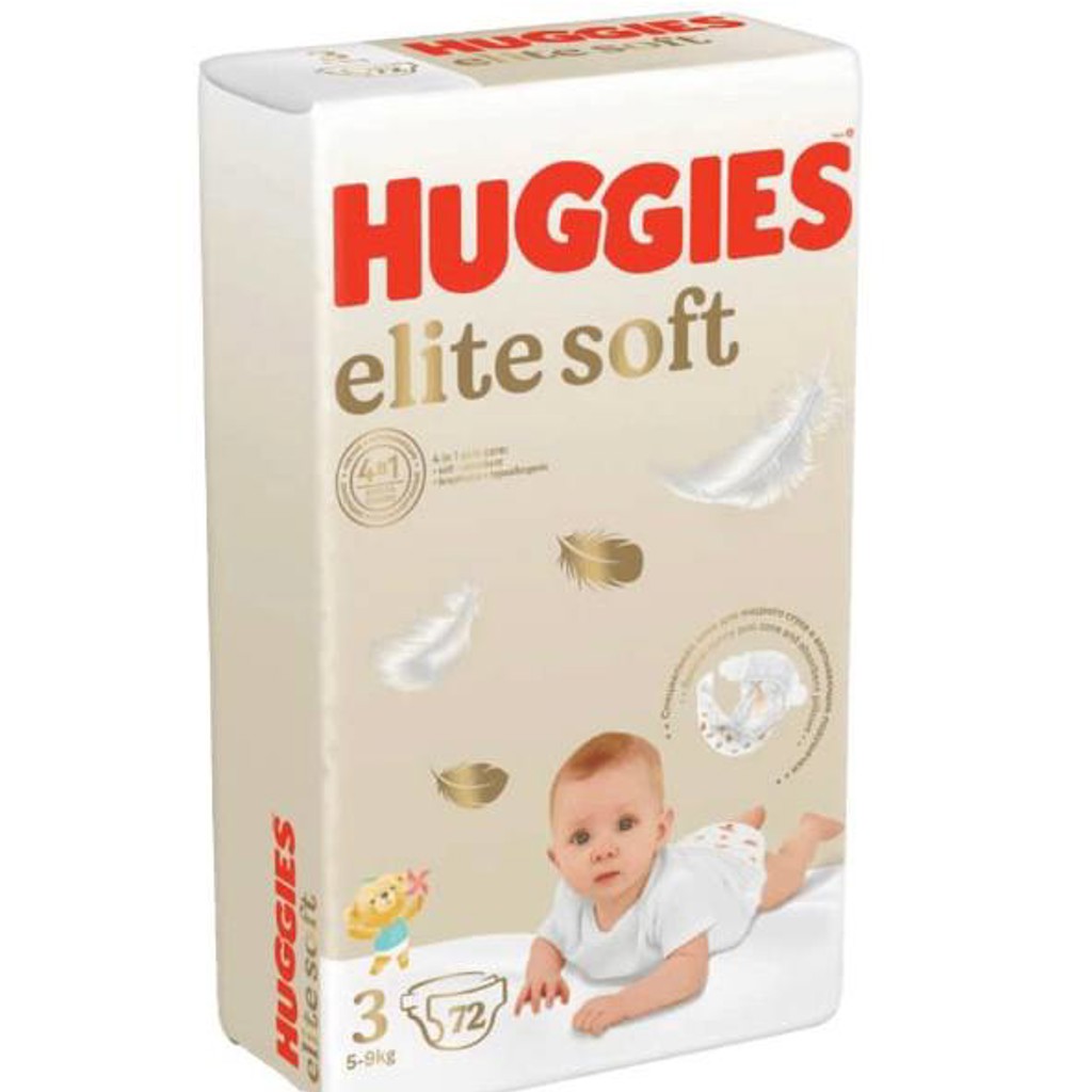 Подгузники Huggies Elite Soft