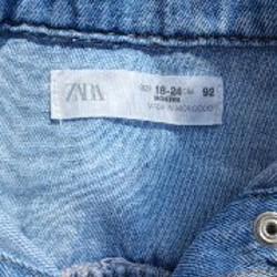 Джинсовое платье Zara - фото 2