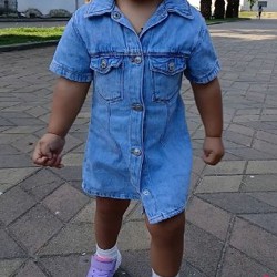 Джинсовое платье Zara - фото 3