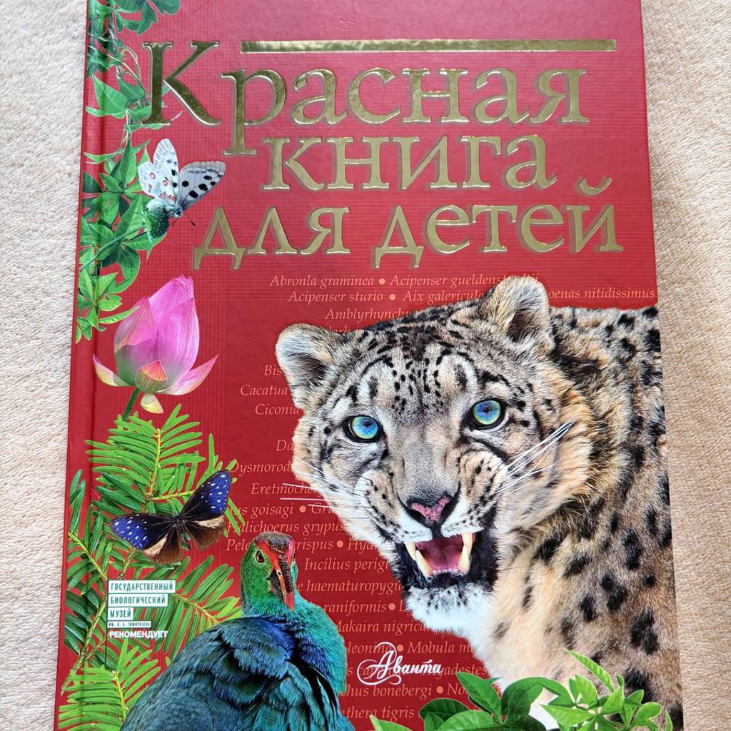 Красная книга для детей