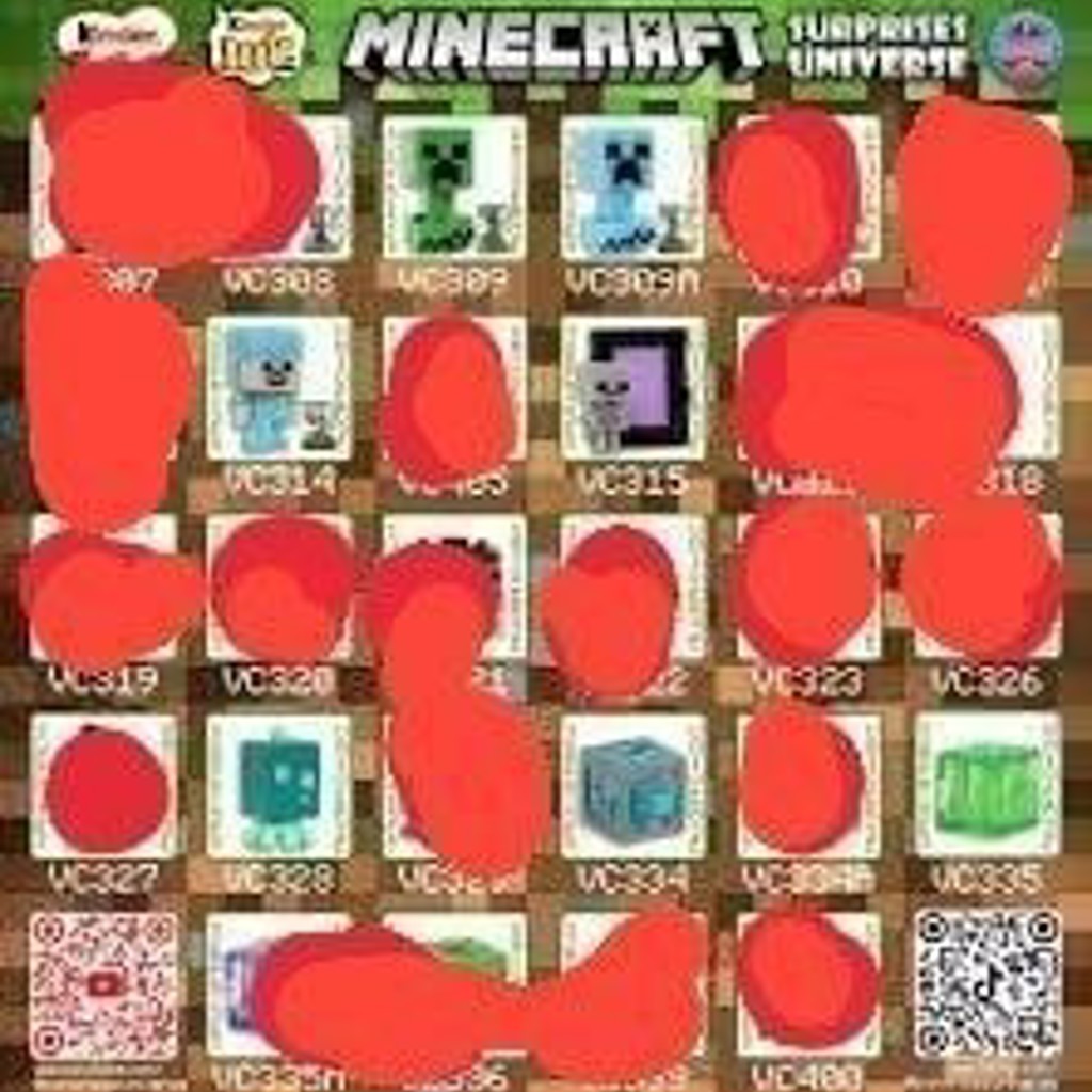 Фигурки Minecraft