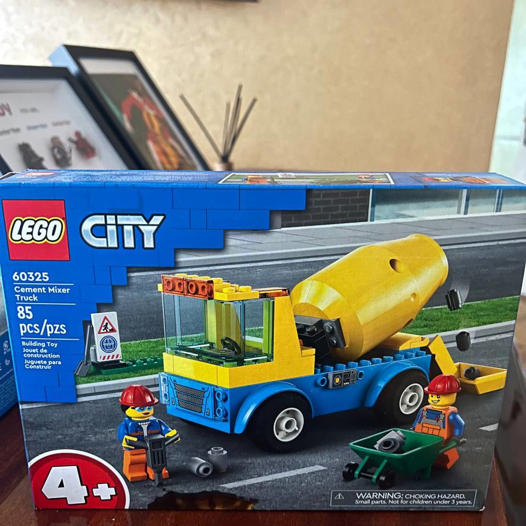 Lego бетономешалка