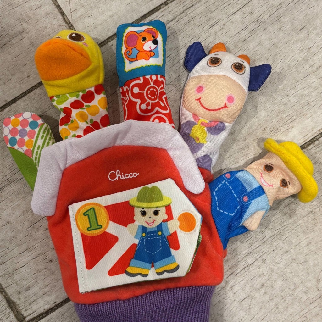 Перчатка с шуршащими элементами