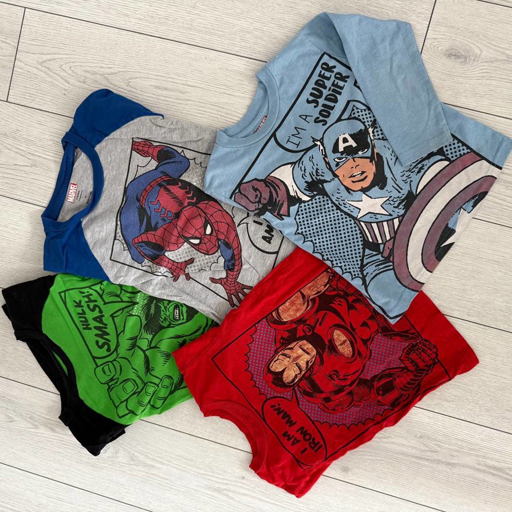 Лонгсливы Marvel для мальчика