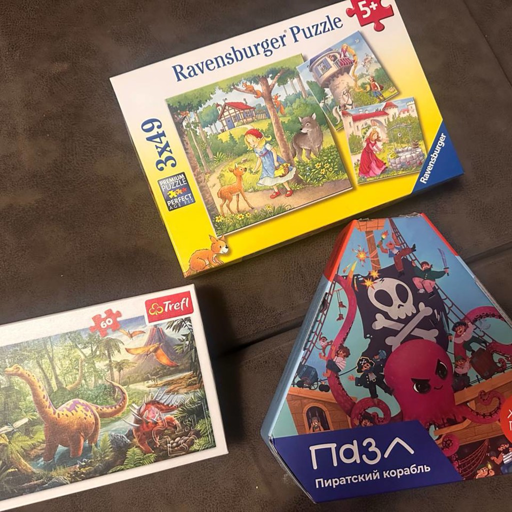 Ravensburger 3×49 деталей («Сказки»)