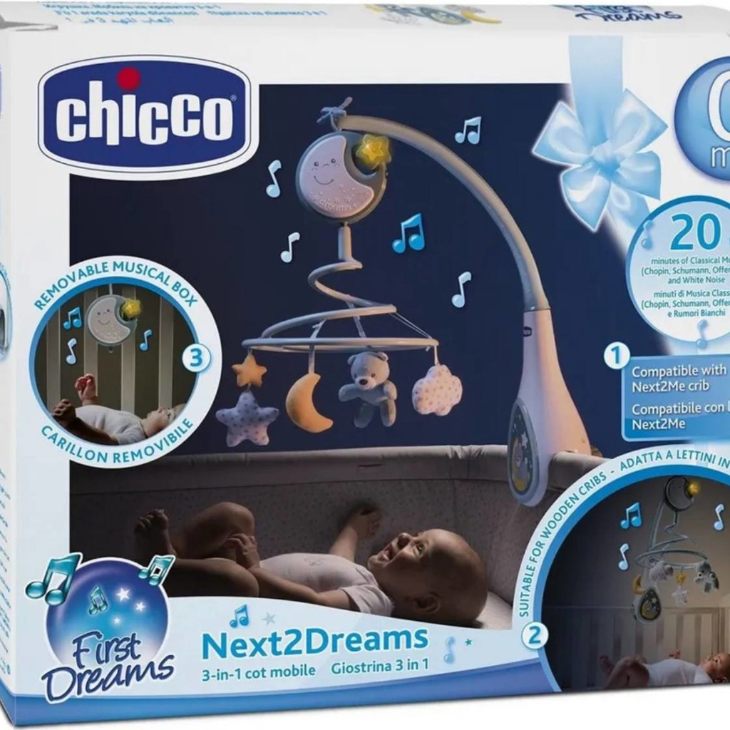 Музыкальный мобиль Chicco First Dreams Next2Dreams