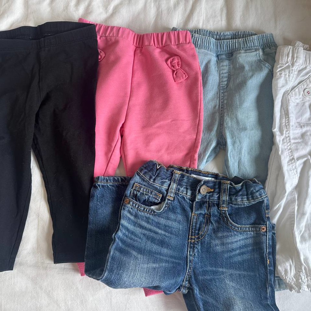 Черные леггинсы h&m