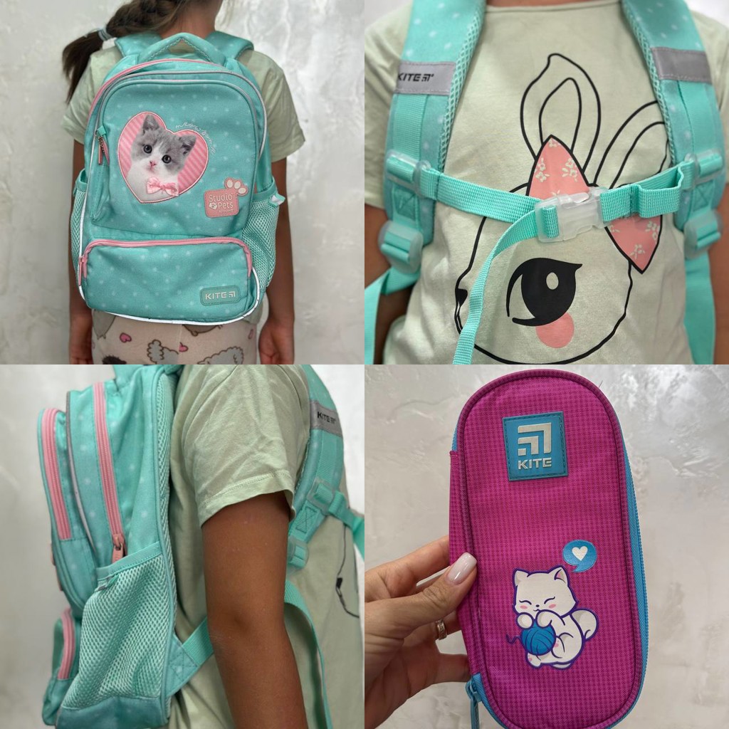 Рюкзак Kite Kids SP24-559XS Studio Pets