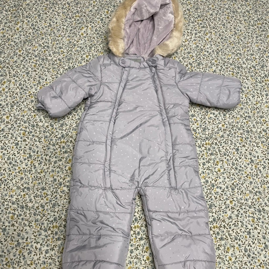 Зимний комбинезон серый