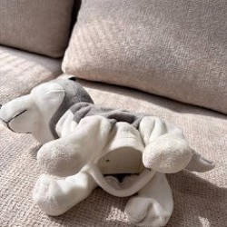 Интерактивная мягкая игрушка собачка Хаски - фото 3