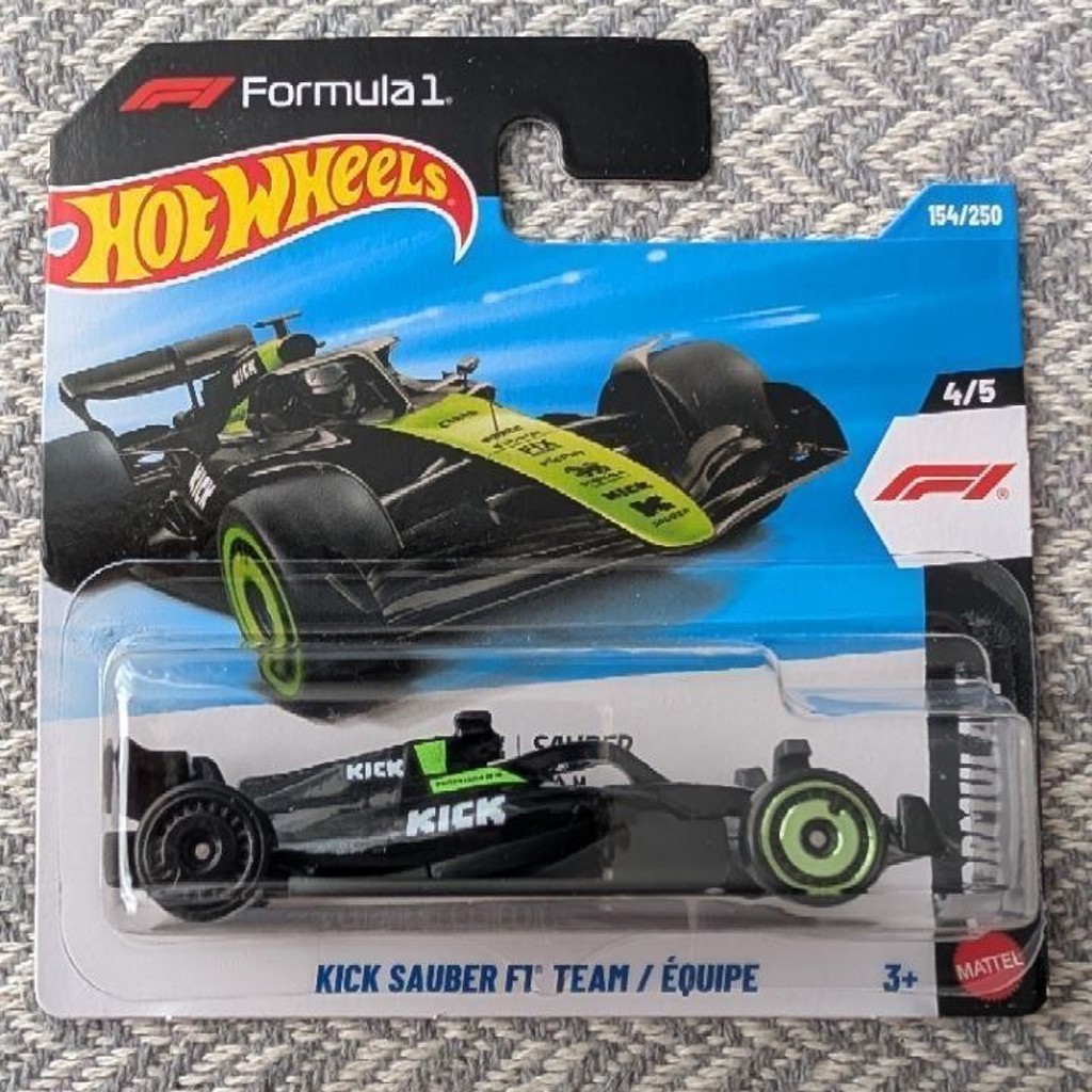 Hot wheels Formula 1 Kick Sauber