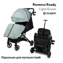 Прогулочная коляска Olsson Roady Light Green - фото 3