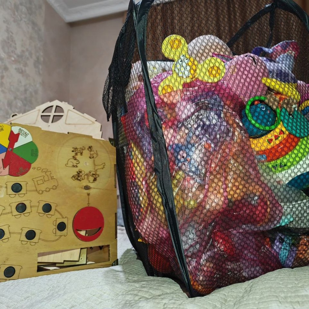 Сортер и корзина игрушек