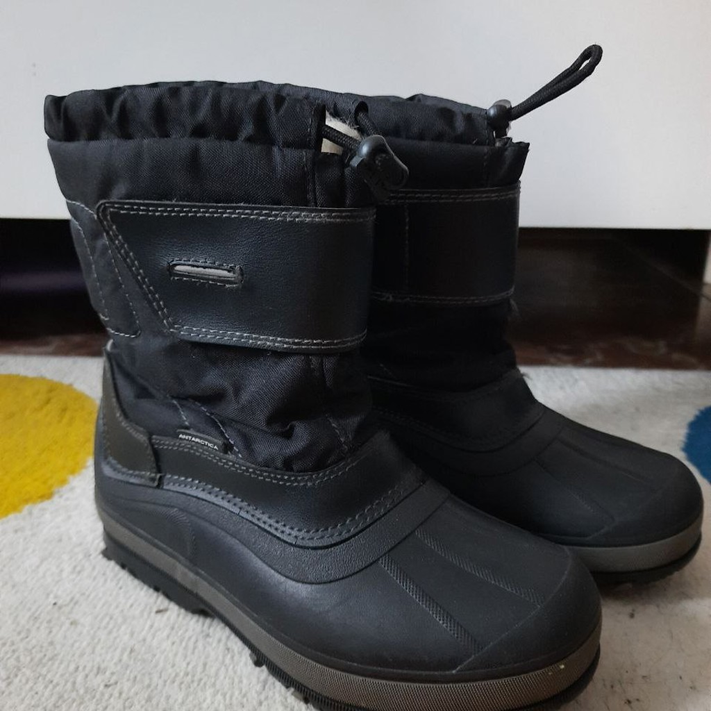 Утеплённые сапоги