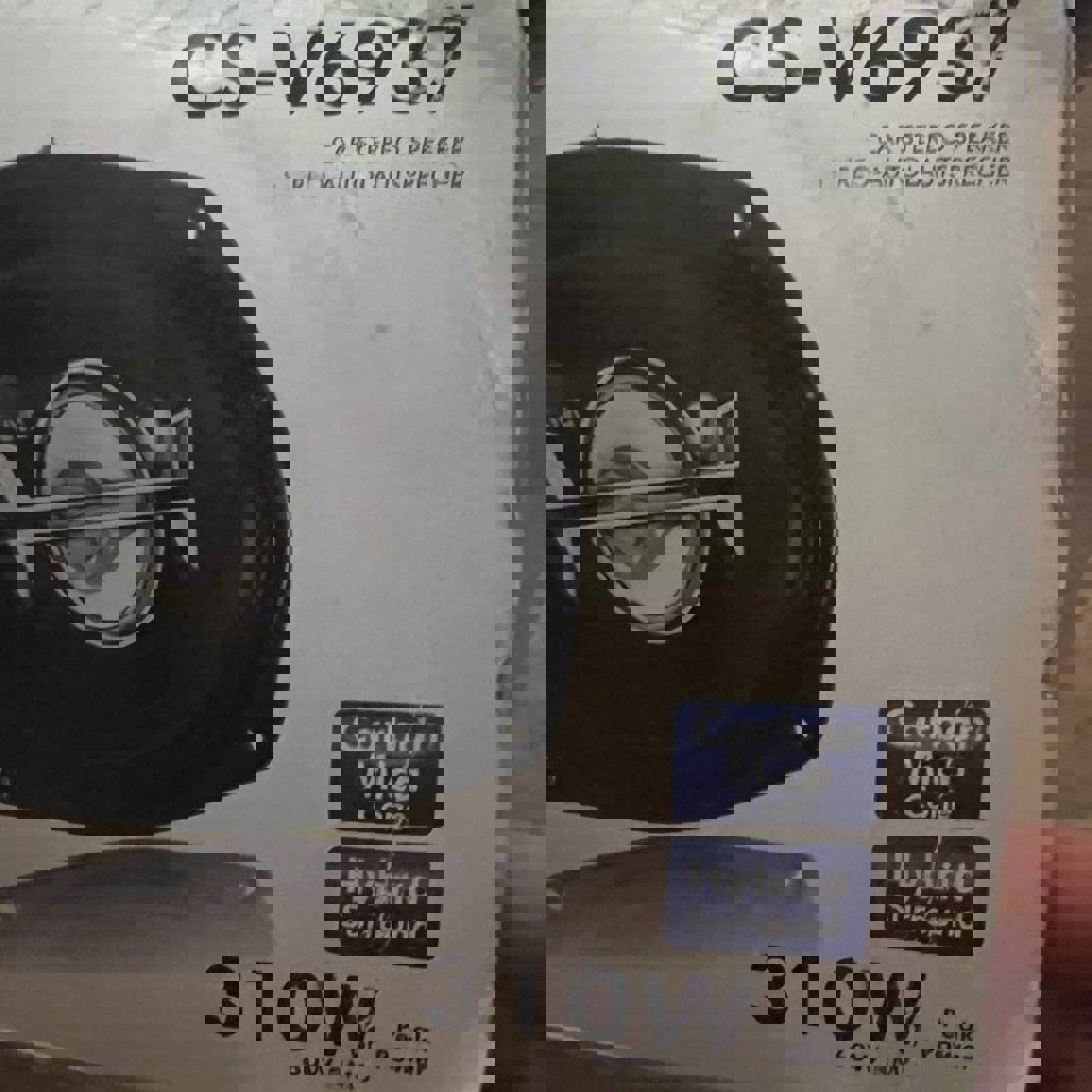 Автомобильные овальные динамики JVC CS-V6937