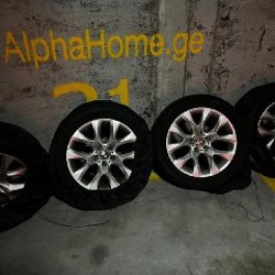 Диски на БМВ х5 с резиной M+S - фото 4