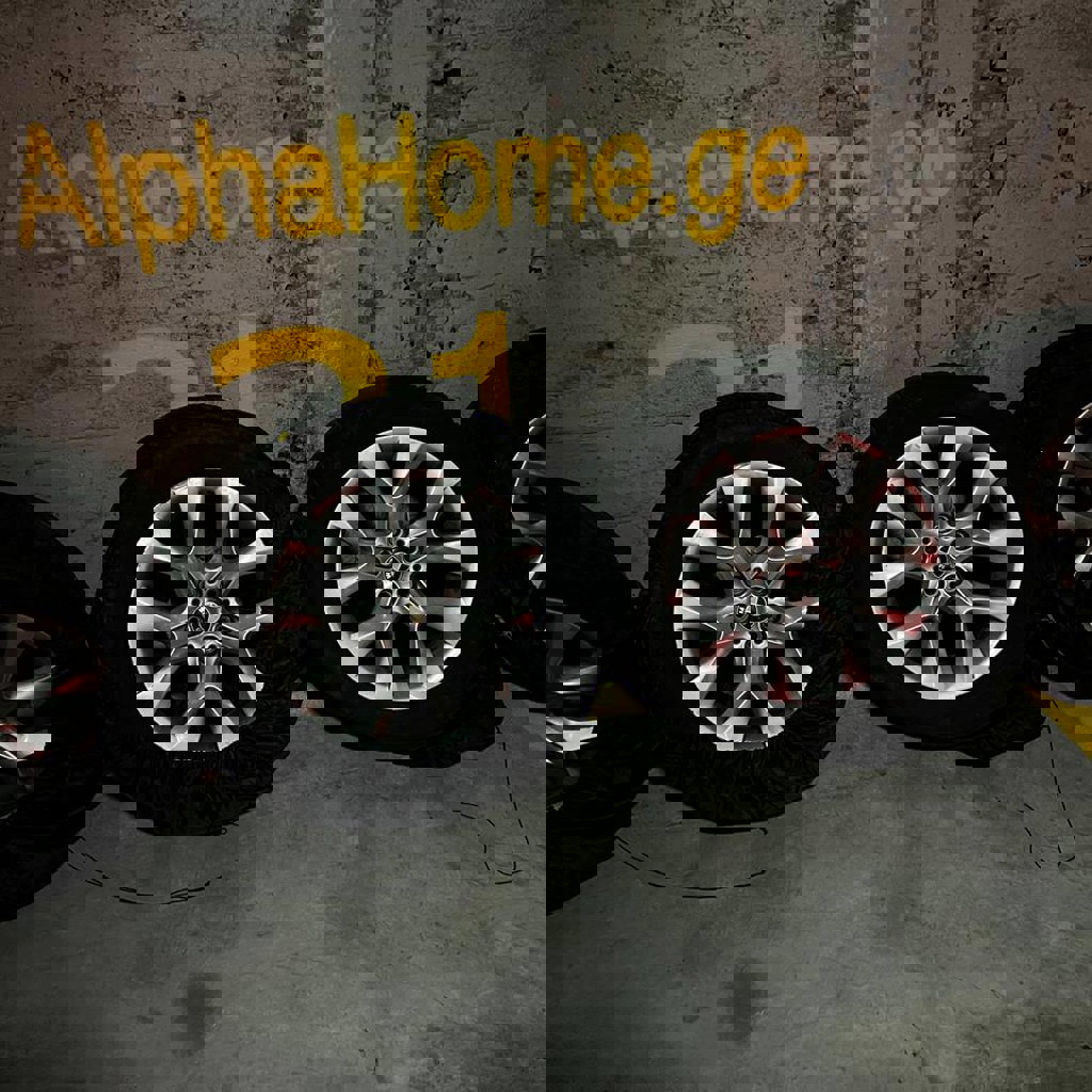 Диски на BMW X5 с резиной M+S