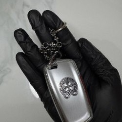 Чехол на ключ BMW в стиле Chrome Hearts - фото 3