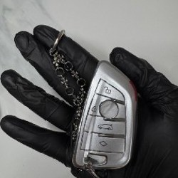 Чехол на ключ BMW в стиле Chrome Hearts - фото 4