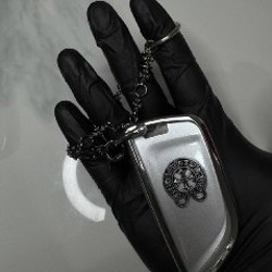 Чехол на ключ BMW в стиле Chrome Hearts - фото 5