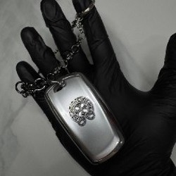 Чехол на ключ BMW в стиле Chrome Hearts - фото 6
