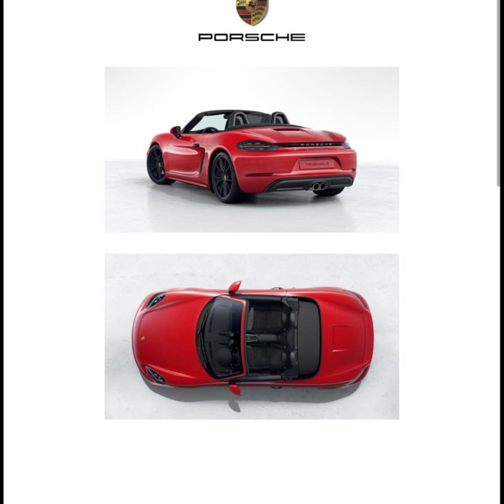 Porsche 718 Boxster S