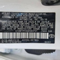 Toyota Camry 2016 LE - фото 8