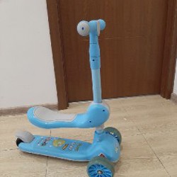 Детский самокат с сиденьем - фото 3