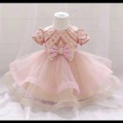 Розовое платье - фото 6